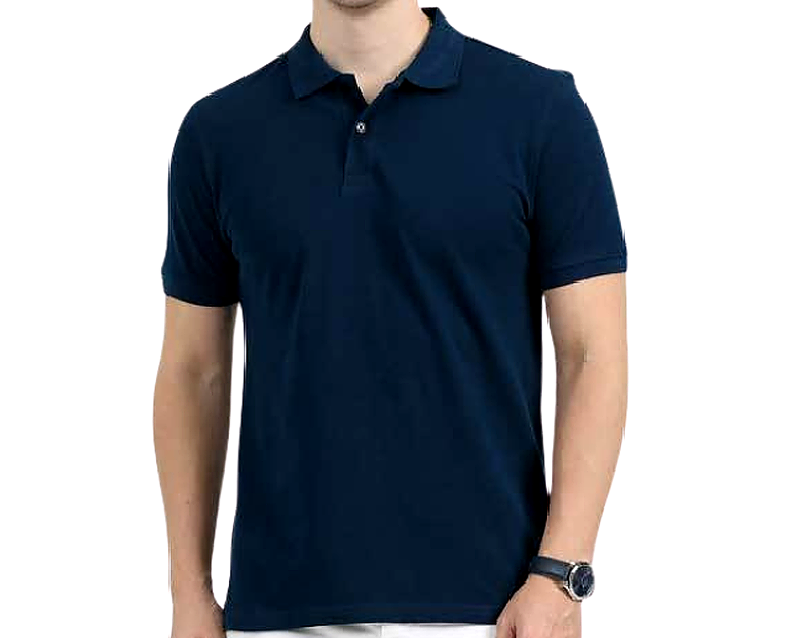 Polo T-Shirt — Navy